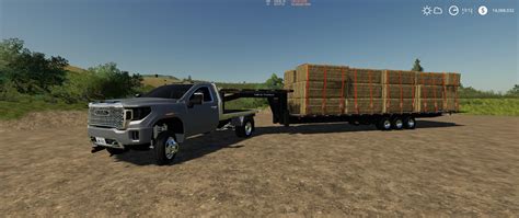 2020 Gmc 3500hd Flatbed V1 0 Fs19 Mod Fs25 Mods Fs22 Mods