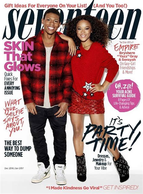 Seventeen Magazine December/January 2017 Cover (Seventeen Magazine)