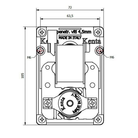 ᐉ Motoriduttore Motore coclea Kenta K9177326 5RPM per stufa a pellet