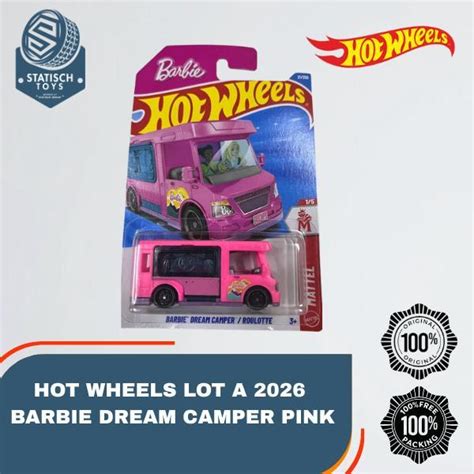 Jual Hot Wheels Barbie Dream Camper Pink Lot A 2026 Hotwheels Shopee
