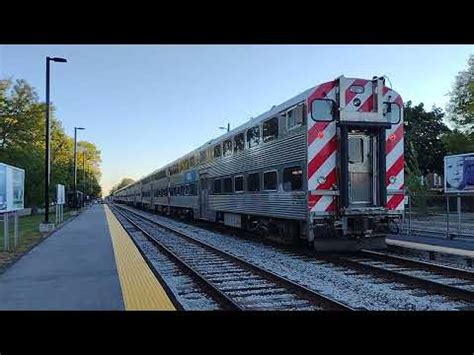 Metra Blue Island IL Bound MP36PH 3C 406 Gallery Cab Car RI 103rd