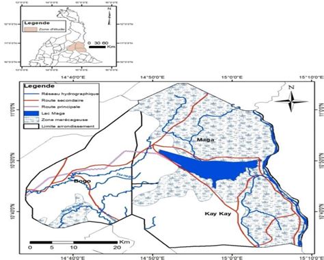 Figure 1 from Cartographie des zones à risques dinondation en zone