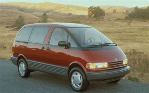 Weirder than the Subaru SVX and supercharged to boot: the Toyota Previa