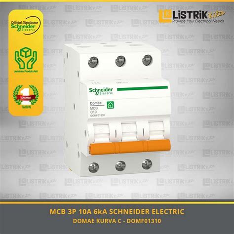 Jual New Mcb Domae P A S D A Ka Schneider Electric Domf