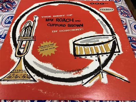 やや傷や汚れありMax Roach Clifford Brown中古LP US盤クリフォードブラウン マックスローチIn