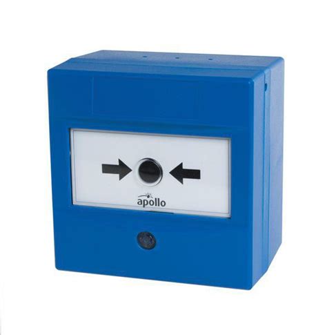 Apollo Fire Detectors Intelligent Manual Call Point Blue, W126741354 ...