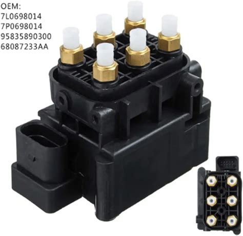 Air-Suspension-Compressor-Solenoid-Valve-Block-For-Audi-Q7-Porsche ...