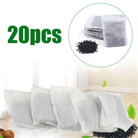 20 Pack Activated Carbon Charcoal Filters Bags For Water Distillers