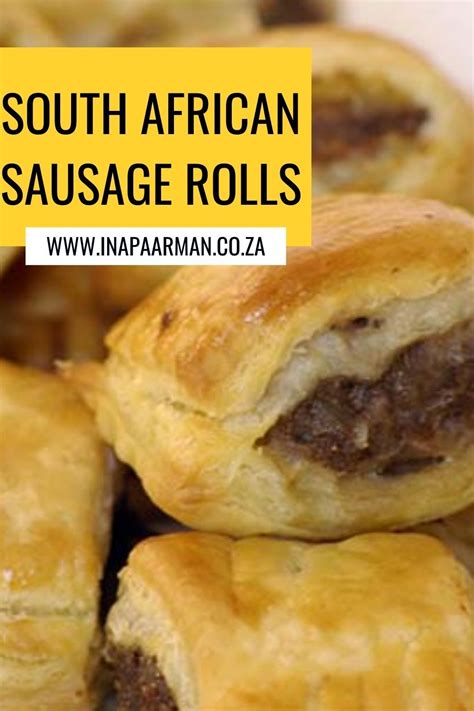 Traditional South African Sausage Roll Recipes