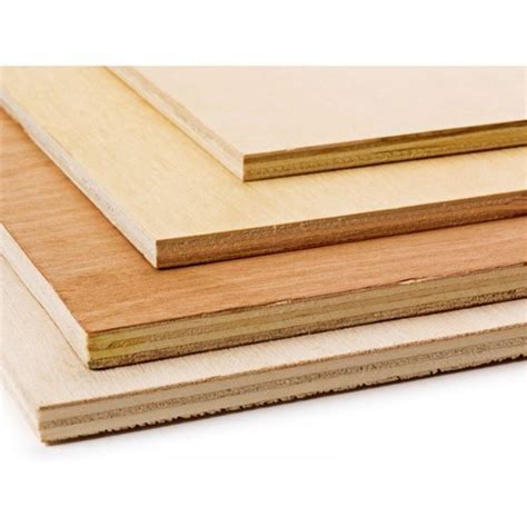 Termite Resistant Light Brown Plywood Sheet For Making Furniture At