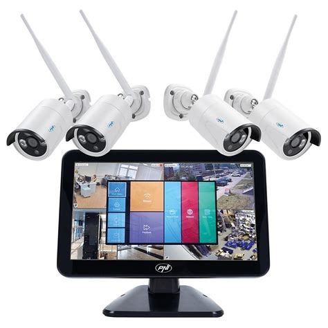 Kit Supraveghere Video Pni House Wifi Camere Full Hd Wi Fi P P