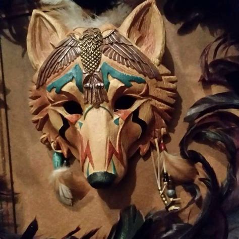 Wolf mask | Wolf mask, Deer mask, Animal masks