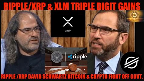 Wow Ripple Xrp Incoming Xlm Pump Ripple Xrp David Schwartz