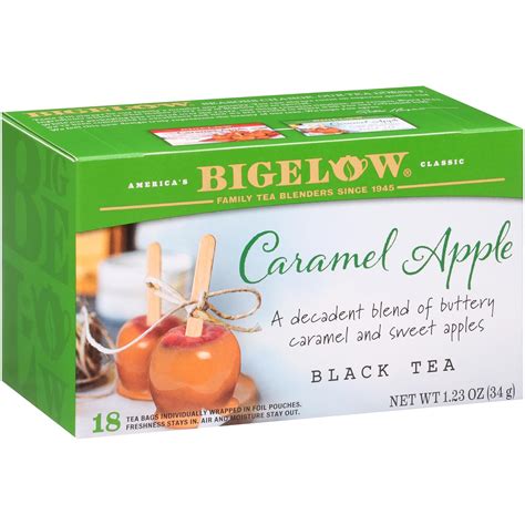 Amazon Bigelow Tea Caramel Apple Black Tea Caffeinated Tea With