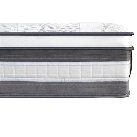 Mattress Euro Top King Single Size Pocket Spring Coil with Knitted