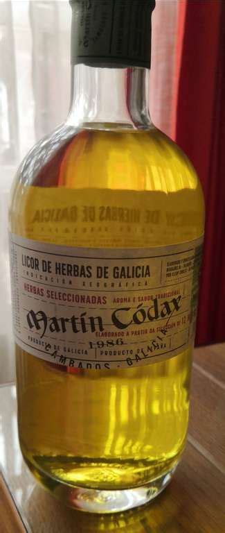 Walmart Licor De Hierbas De Galicia Martín Códax En 16602