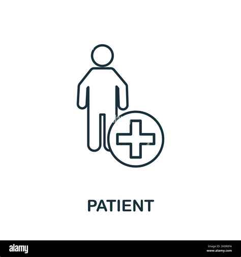 Patient Icon Simple Element From Medical Services Collection Filled