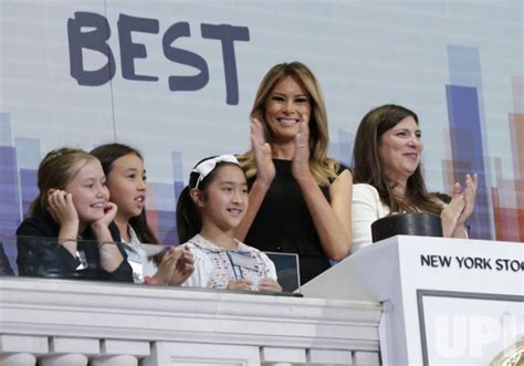 Photo First Lady Melania Trump Rings The Opening Bell At The Nyse Nyp20190923103