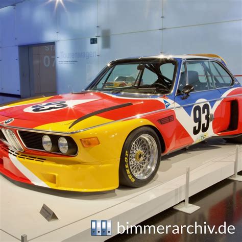 Model Archive For BMW Models BMW 3 0 CSL Alexander Calder Art Car