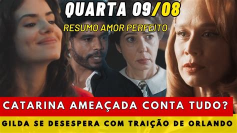 AMOR PERFEITO NOVELA Capítulo 09 08 QUARTA Capítulo de hoje