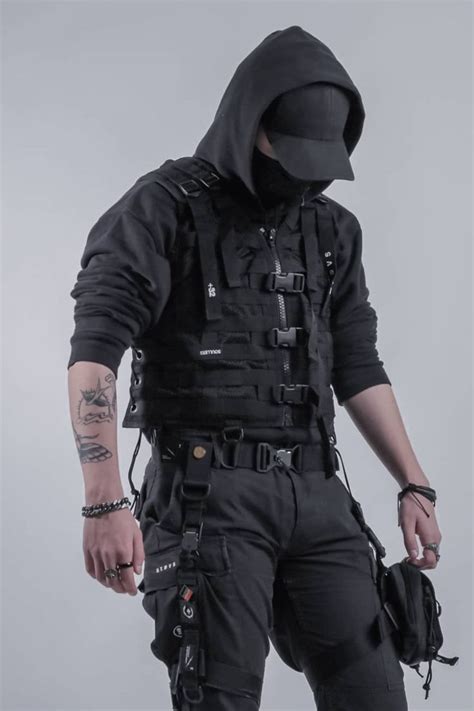 Techwear In Mens Outfits Concept Clothing Tech Clothing