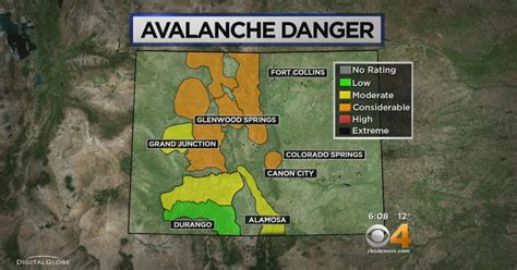 Winter Storm Heightens Avalanche Danger Cbs Colorado