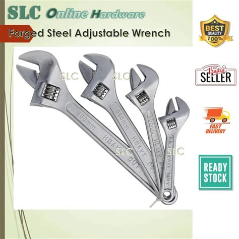 Adjustable Wrench Spanner Spanar Hidup Spana Lazada