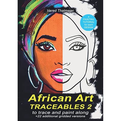 Buy African Art Traceables To Trace And Paint Along Painting