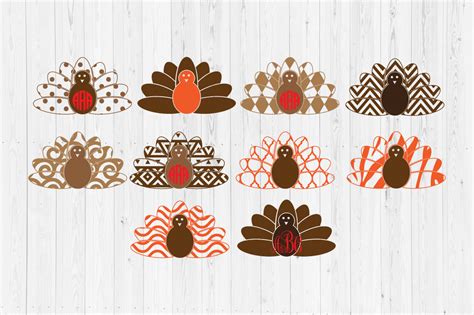 Thanksgiving Turkey SVG Cut Files Graphic by Cutperfectstudio - Creative Fabrica