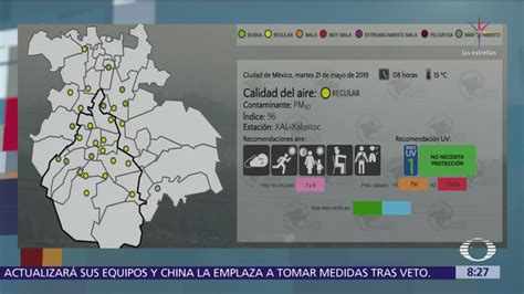 Mala Calidad Del Aire Se Registra En La Cdmx Noticieros Televisa