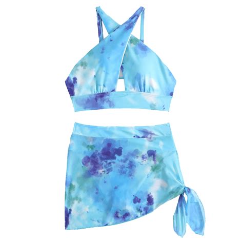 Divhosrg High Waisted Bathing Suit For Women Bikini Sets For Women High Waisted Bathing Suit