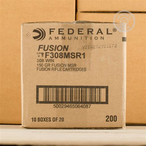 Winchester Ammo At Ammoman Federal Fusion Msr Grain Sp