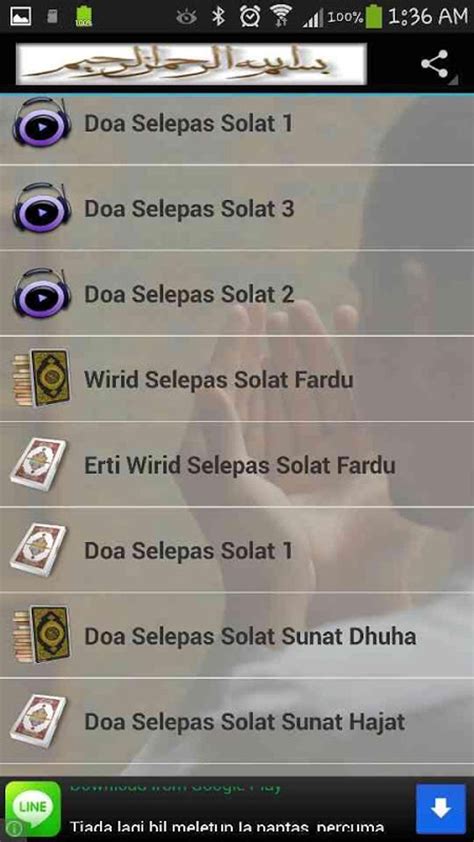 Zikir Dan Doa Selepas Solat APK Android ダウンロード