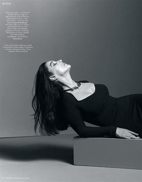 Monica Bellucci Madame Magazine Januar Februar 2023 Issue CelebMafia