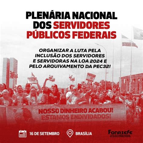 Plenária Nacional do Fonasefe acontece neste sábado 16 ADUnB