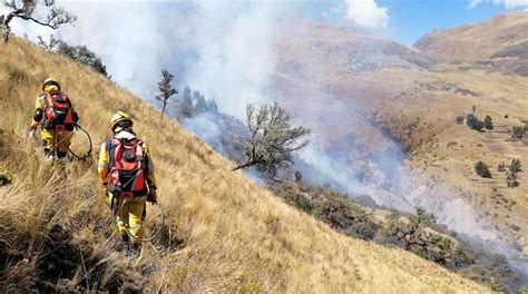 Dos Fuertes Incendios Dañan Una Casa Y Bosque Nativo En El Tunari Los