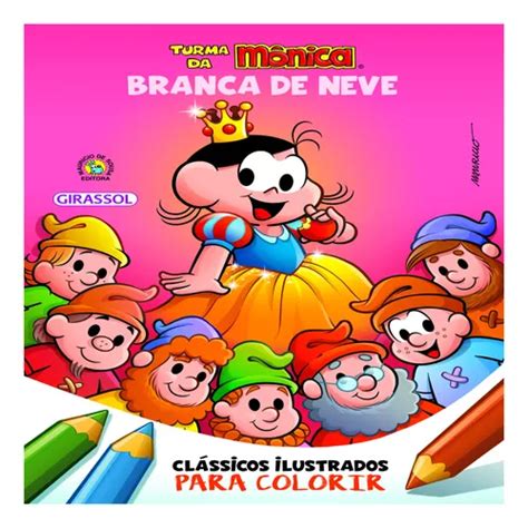 Livro Turma Da Mônica Clássicos Ilustrados Para Colorir Bran Mercadolivre