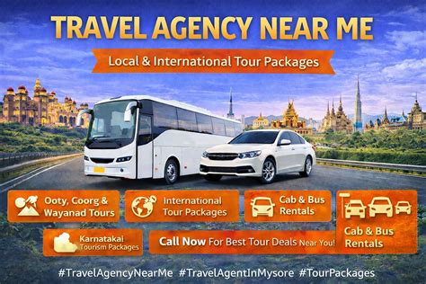 travel agency    mysuru  travel agent  mysore