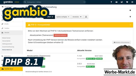 Gambio Php Neue Features Fallstricke Youtube