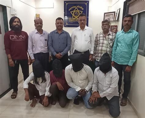 Maharashtra Unit 4 Of Mumbai Crime Branch Arrested 4 Drug Peddlers