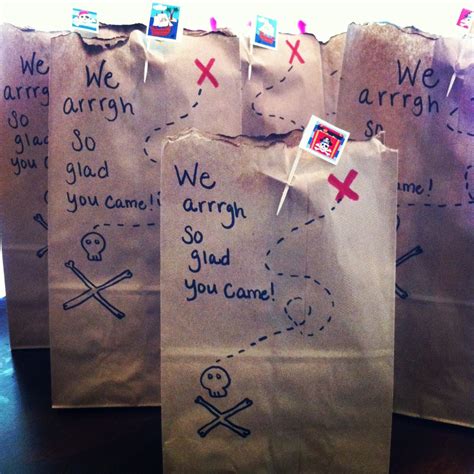 Pirate Goody Bag For A Memorable Birthday Party