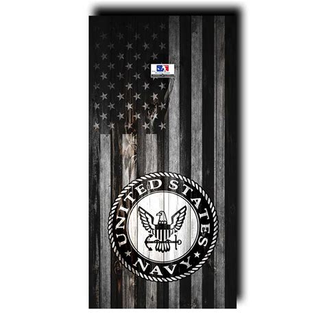 Us Navy Black Flag | Abes Custom Cornhole