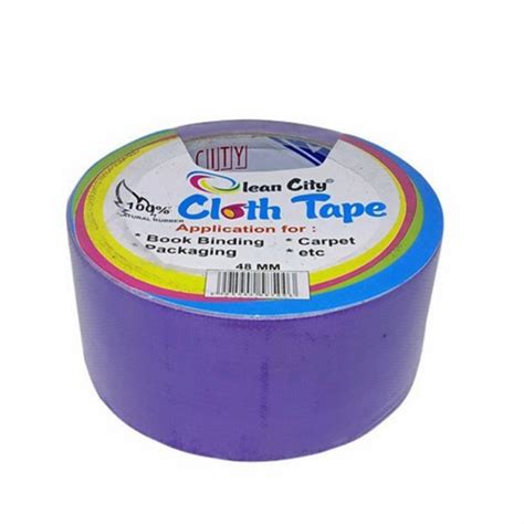 Jual Lakban Kain Cloth Tape Warna Olean City Inch Mm X M