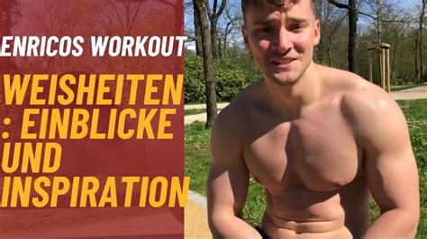 Enricos Fitness Interview Tipps Und Tricks F R Das Training Youtube