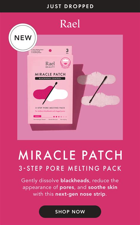 Introducing The 3 Step Pore Melting Pack Rael