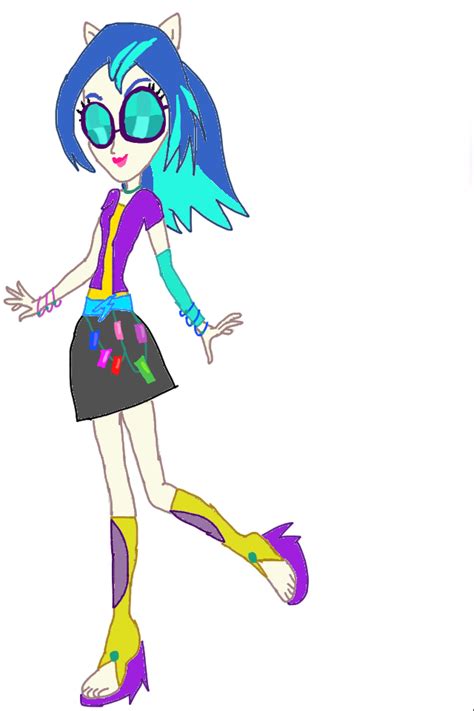 Eqg Dj Pon 3 Life Is A Runway Redesign By Gouhlsrule On Deviantart