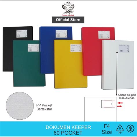 Jual Dokumen Keeper Clear Holder Document Keeper Display Book