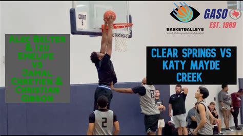 Clear Springs Vs Katy Mayde Creek Gaso Fall Tour Houston Youtube