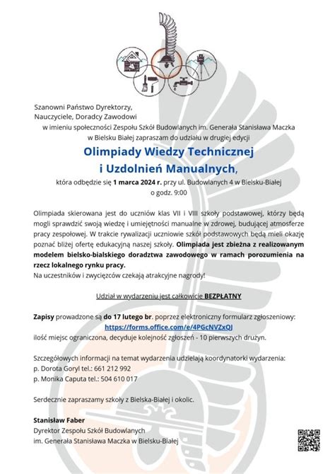 Olimiada Wiedzy Technicznej i Umiejetności Manualnych II edycja