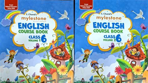 S Chands Mylestone English Coursebook Class 6 Set Of 2 Volumes